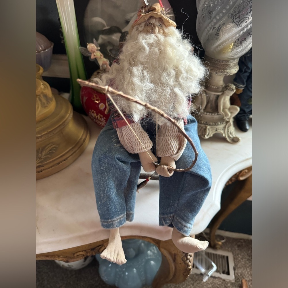 Hand Made Grandpa Fishing by D. Kirchgraber (1999)